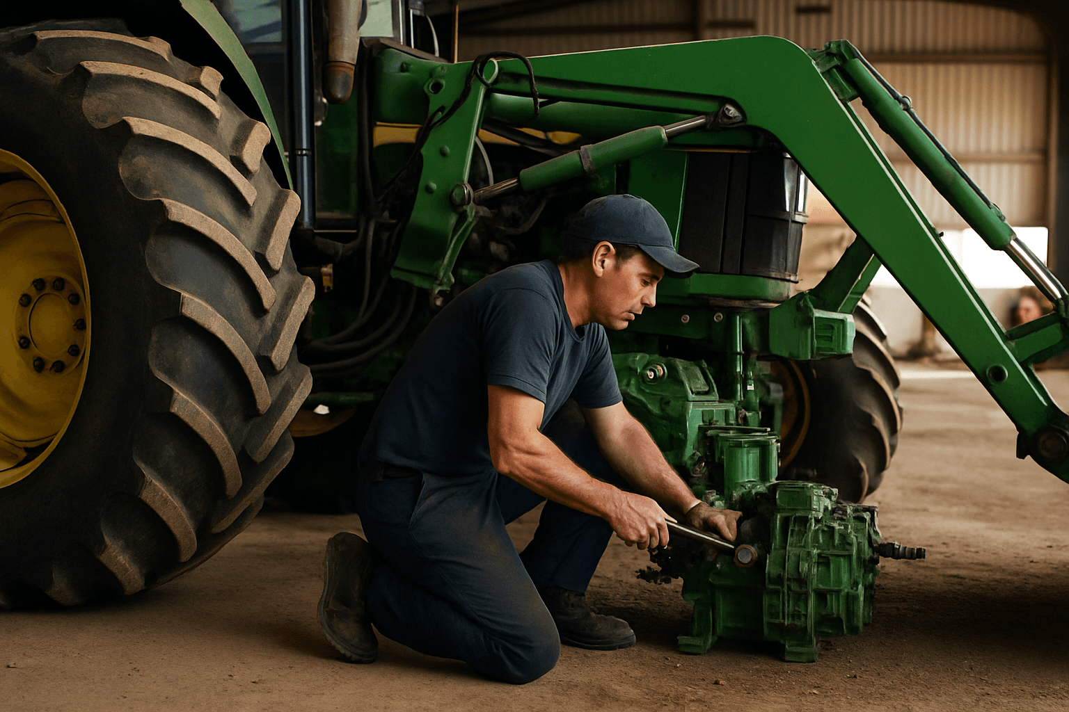 Mecânico ajustado maquinário